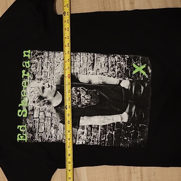 Black Ed Sheeran Graphic T-Shirt - Picture 8 of 9
